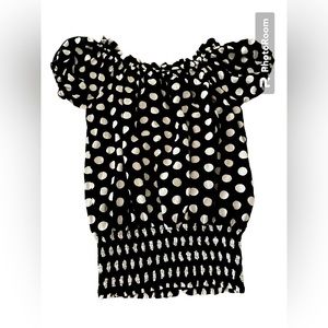 Elesol Bunched Shoulder Blouse